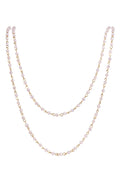 Crystal Beads Chain Necklace N1163-120-GD