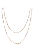 Crystal Beads Chain Necklace N1163-120-GD