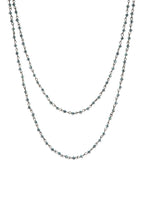 Crystal Beads Chain Necklace N1163-129-BZ
