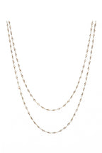Crystal Beads Chain Necklace N1163-136-BZ