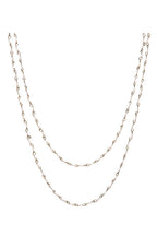 Crystal Beads Chain Necklace N1163-138-BZ