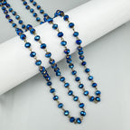 Crystal Beads Chain Necklace N1163-145-BZ