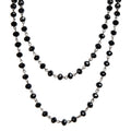 Crystal Beads Chain Necklace N1163-15-GM