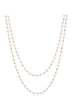 Crystal Beads Chain Necklace N1163-164-BZ
