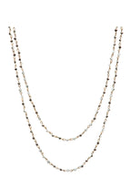 Crystal Beads Chain Necklace N1163-178-BZ