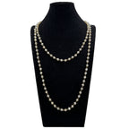 Crystal Beads Chain Necklace N1163-54-BZ