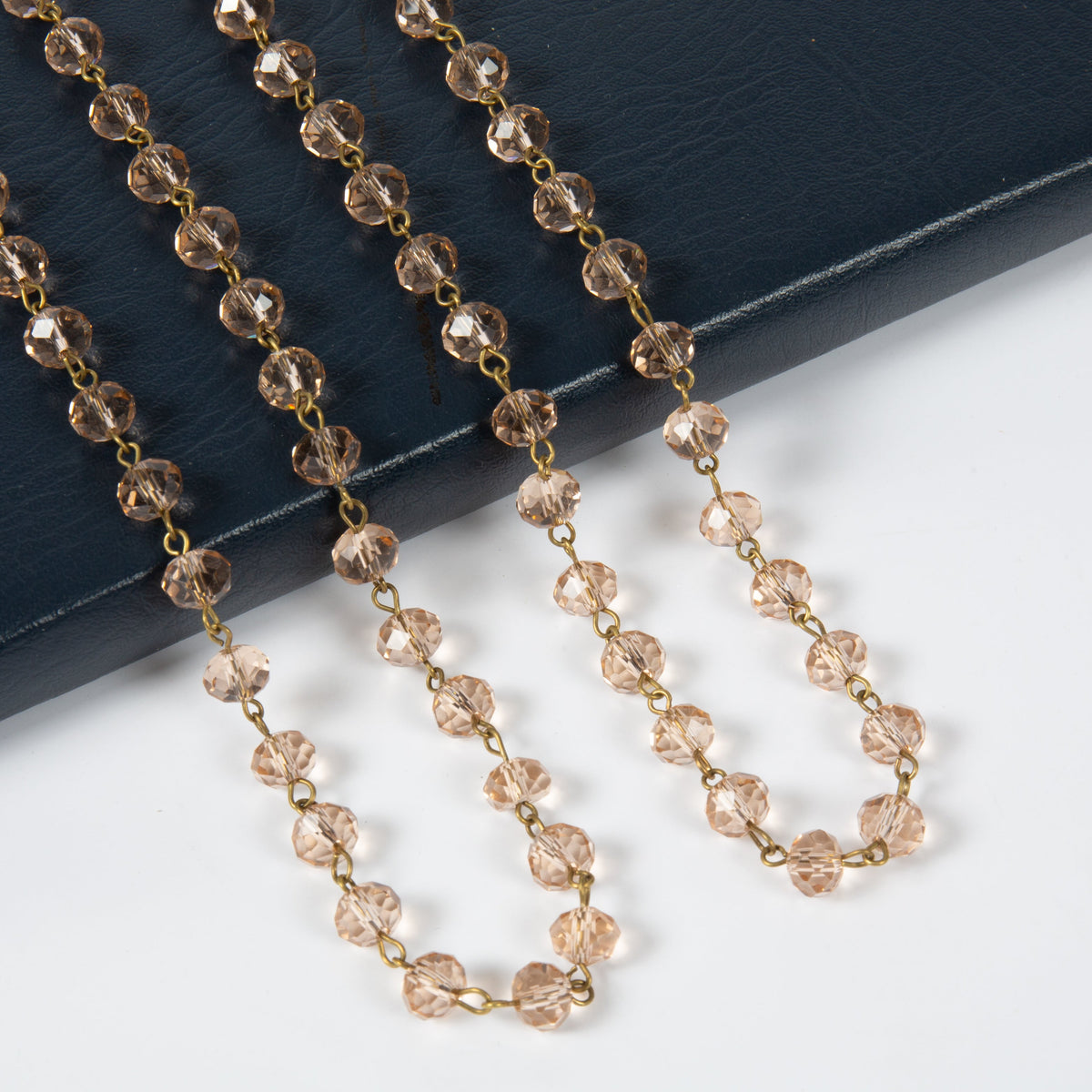 Classic Crystal Long Necklaces N1163-220-BZ