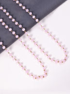 Crystal Beads Chain Necklace N1163-120-GD