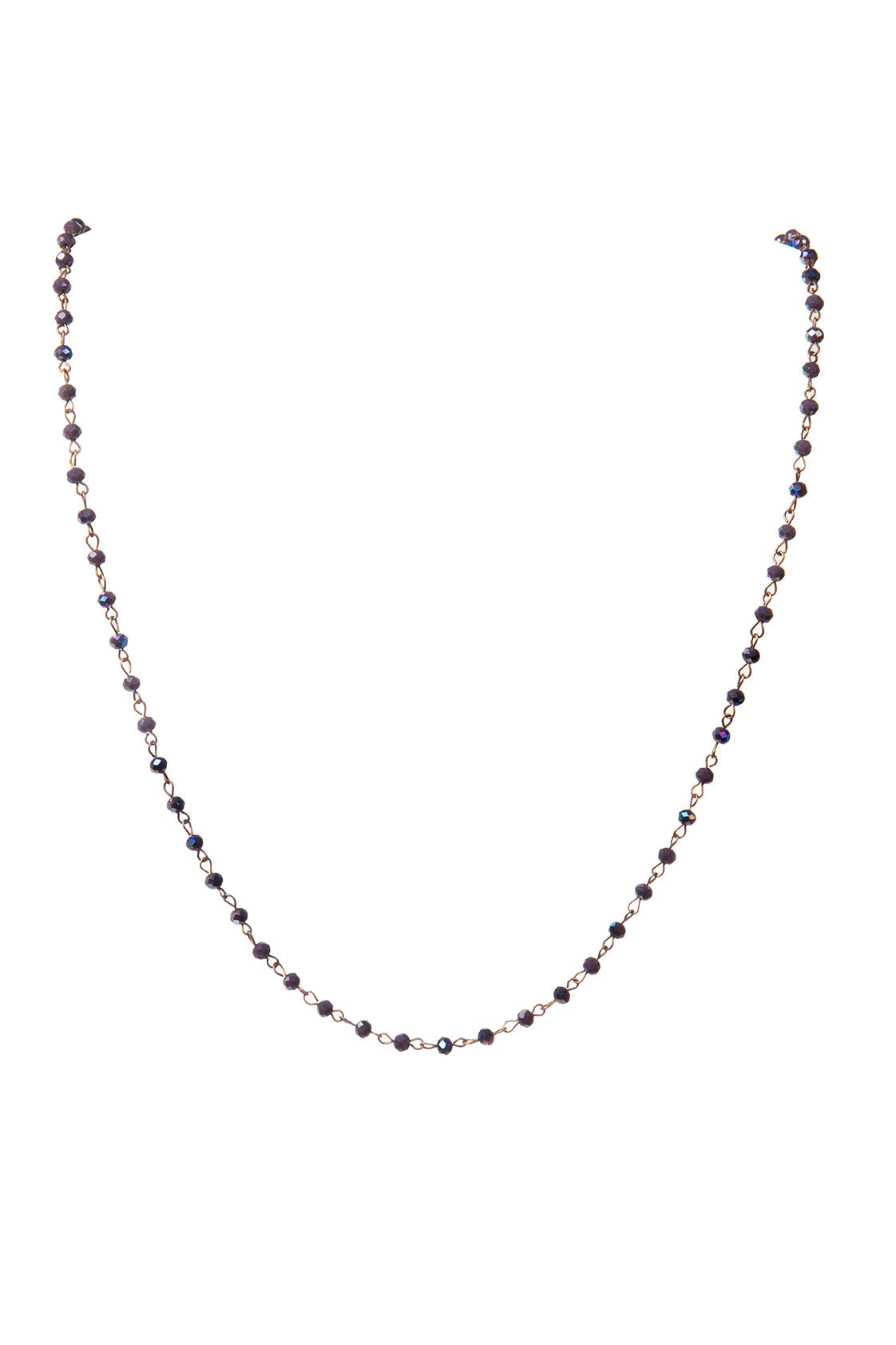 Classic Crystal Long Necklace N1163-189