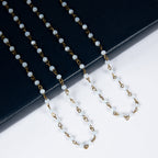 Classic Crystal Long Necklace N1163-200