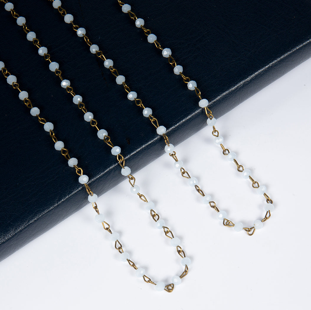 Classic Crystal Long Necklace N1163-200