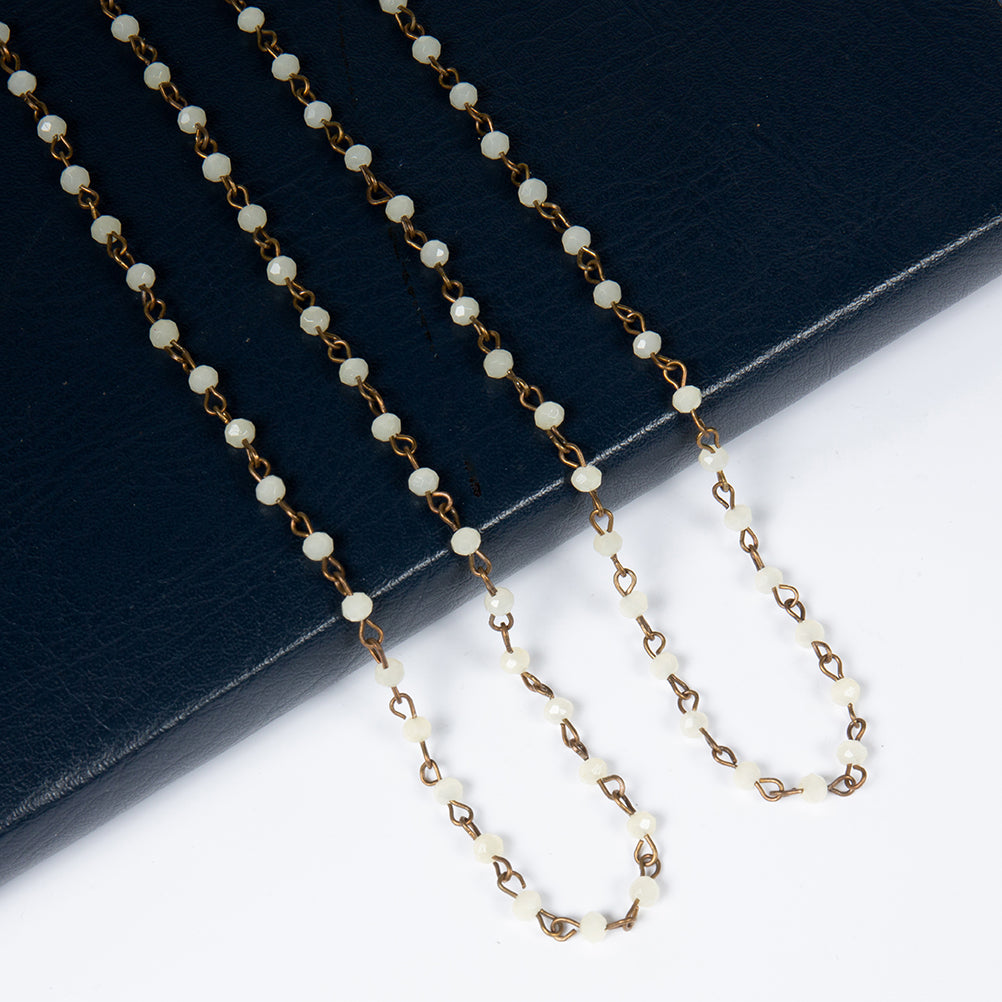 Classic Crystal Long Necklace N1163-201 - view 3