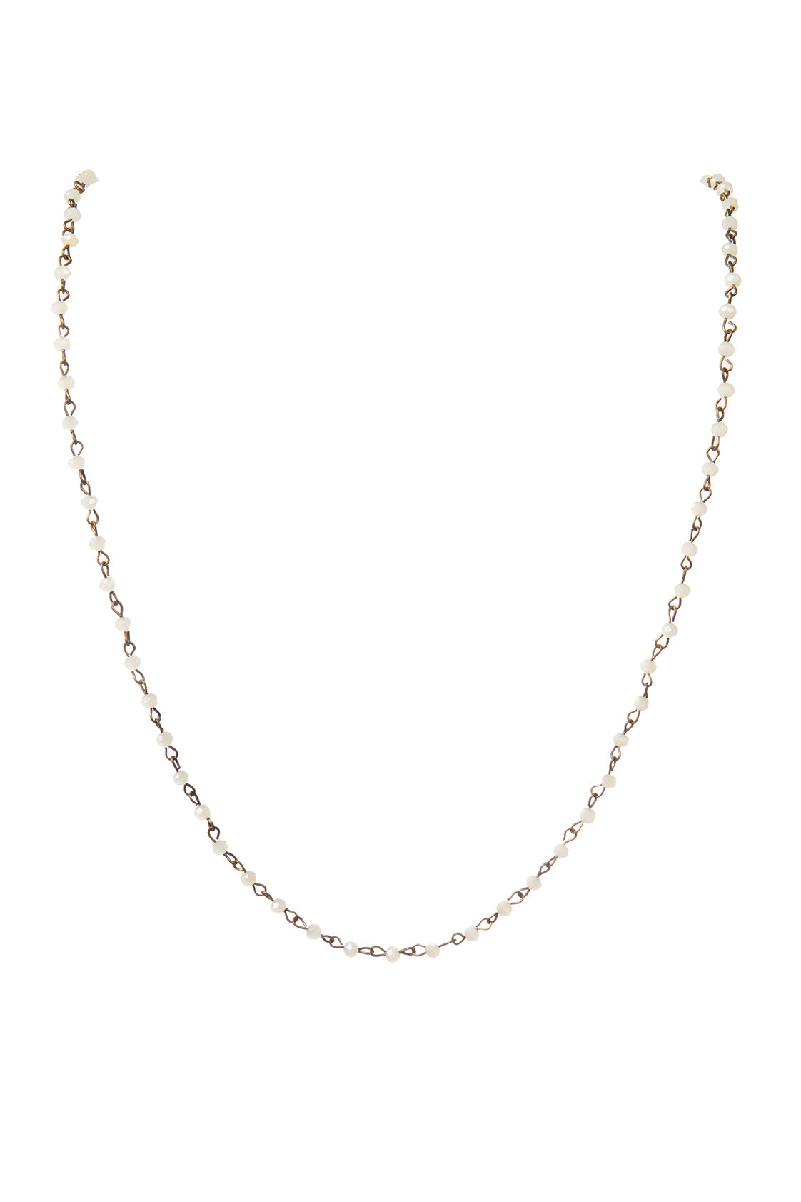 Classic Crystal Long Necklace N1163-201 - view 4