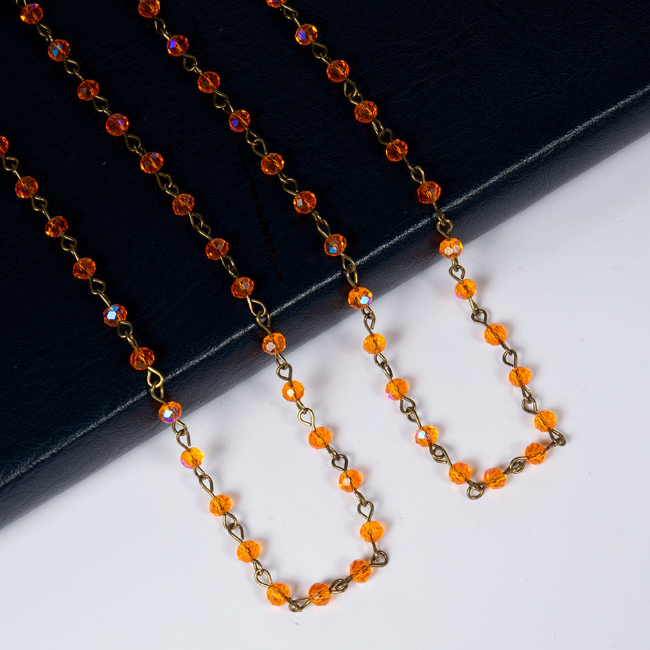 Classic Crystal Long Necklace N1163-210