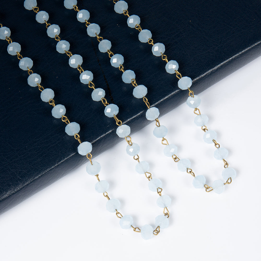 Classic Crystal Long Necklace N1163-200