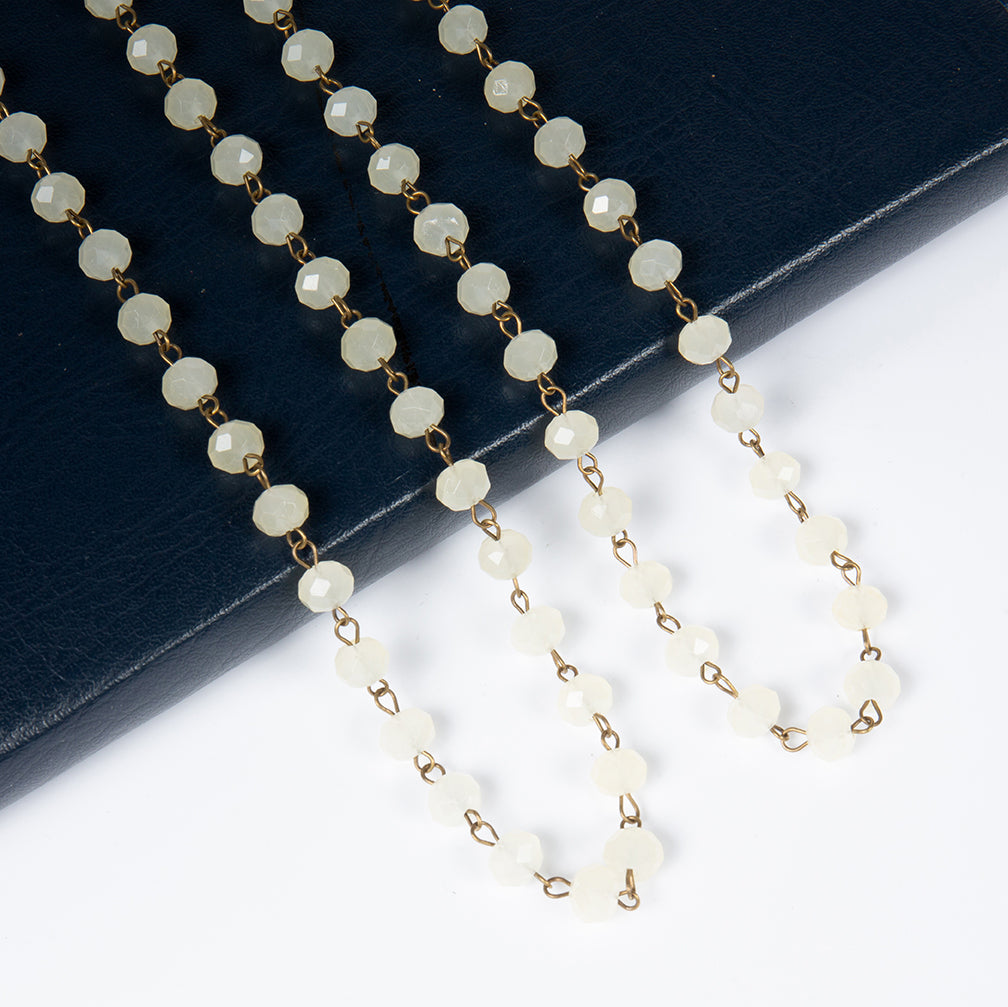 Classic Crystal Long Necklace N1163-201
