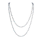 Crystal Beads Chain Necklace N1163-183-BZ