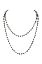 Crystal Beads Chain Necklace N1163-63-BZ