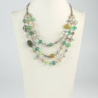 Stone Crystal Necklace N1755