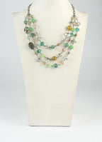 Stone Crystal Necklace N1755