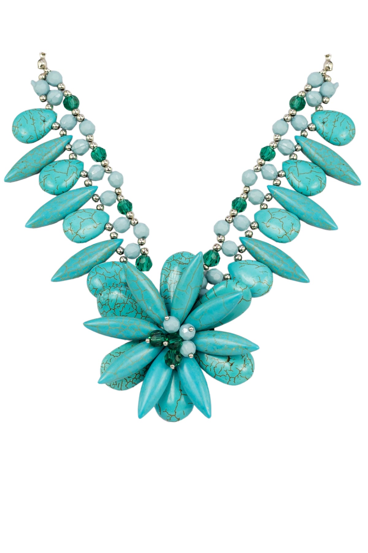 Noble Elegant Turquoise Necklaces N1915