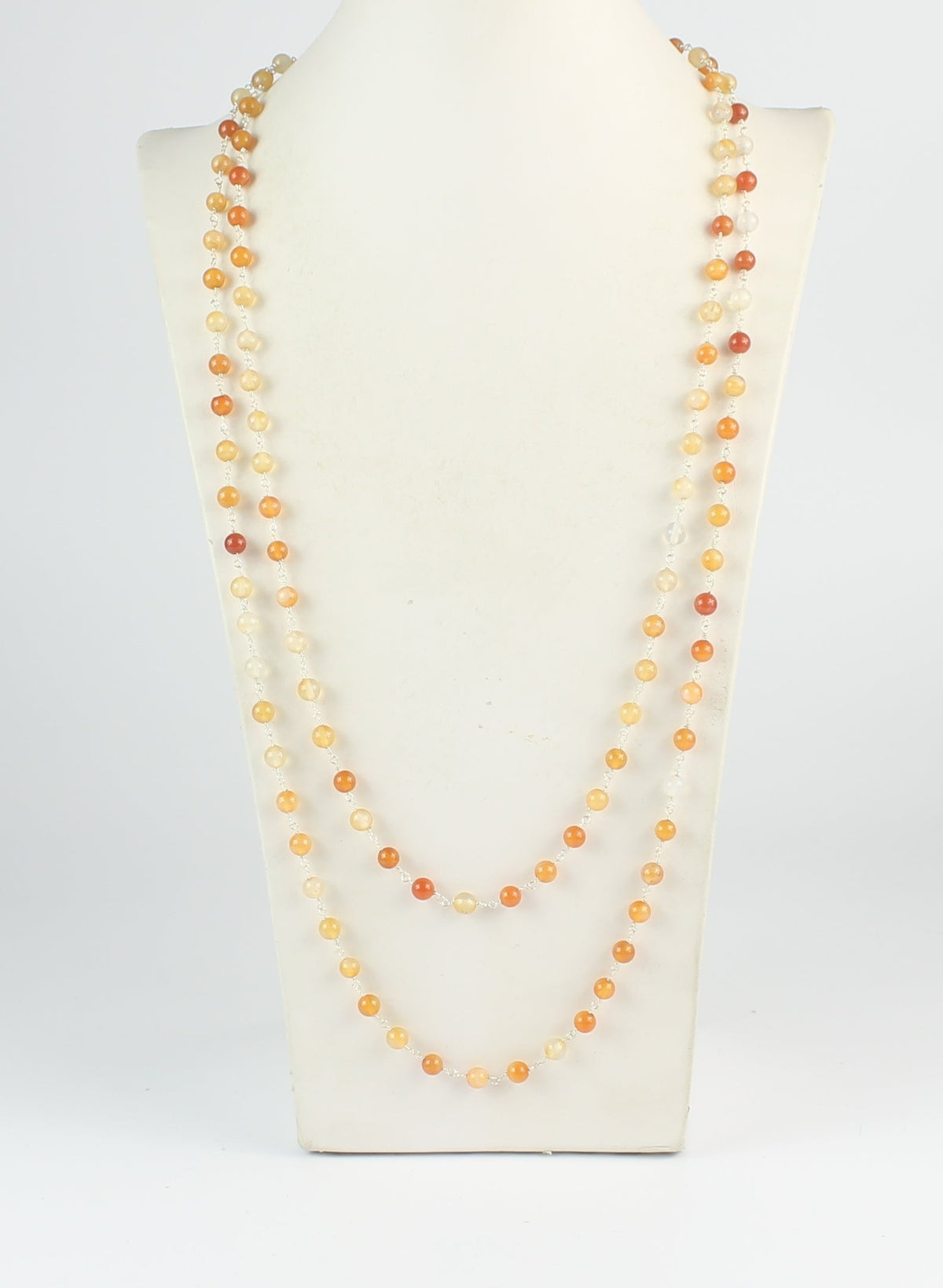 Long Natural Stone Necklaces N2220