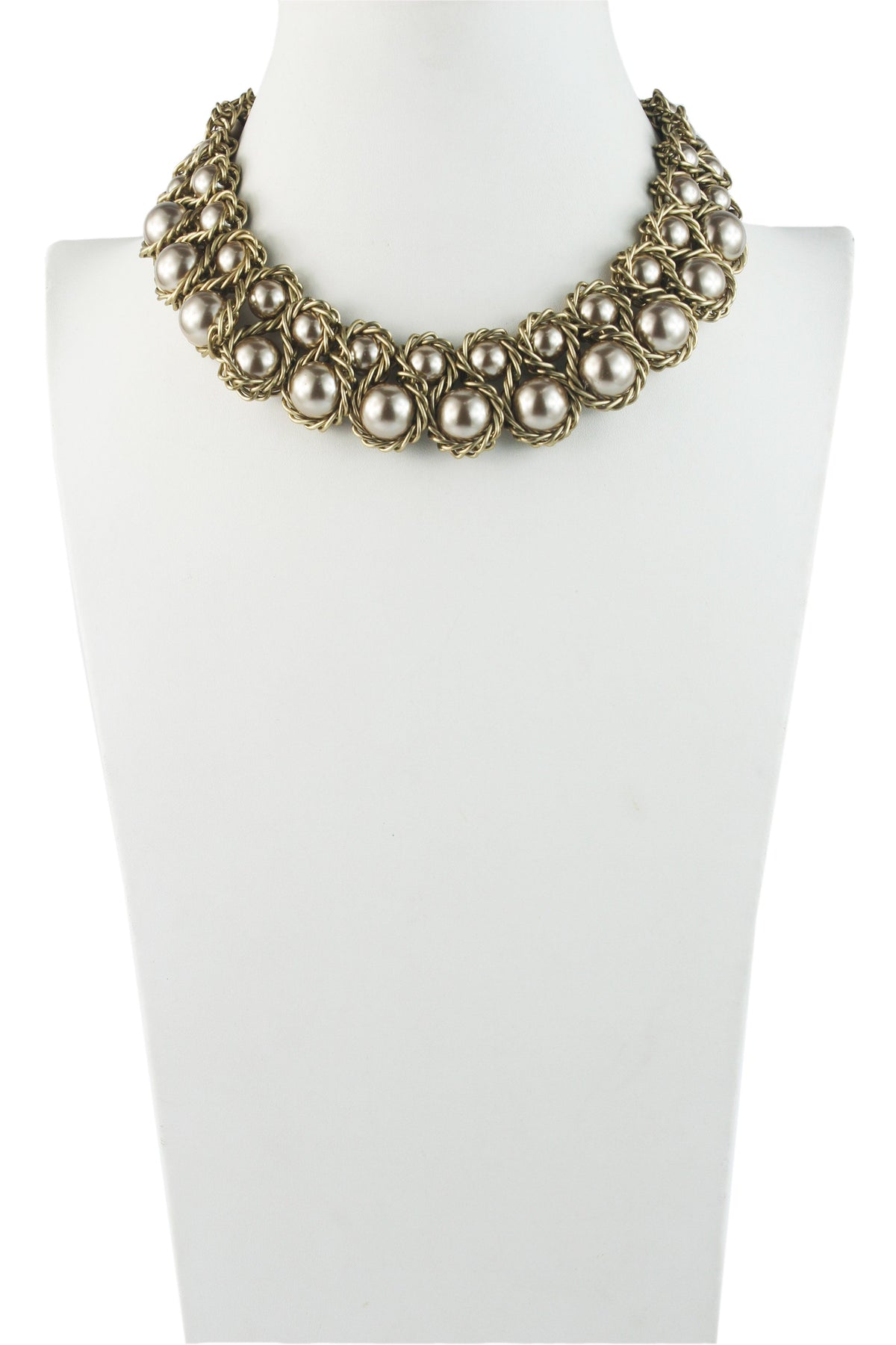 Collar Necklaces Romantic Necklaces with Pearl N2364