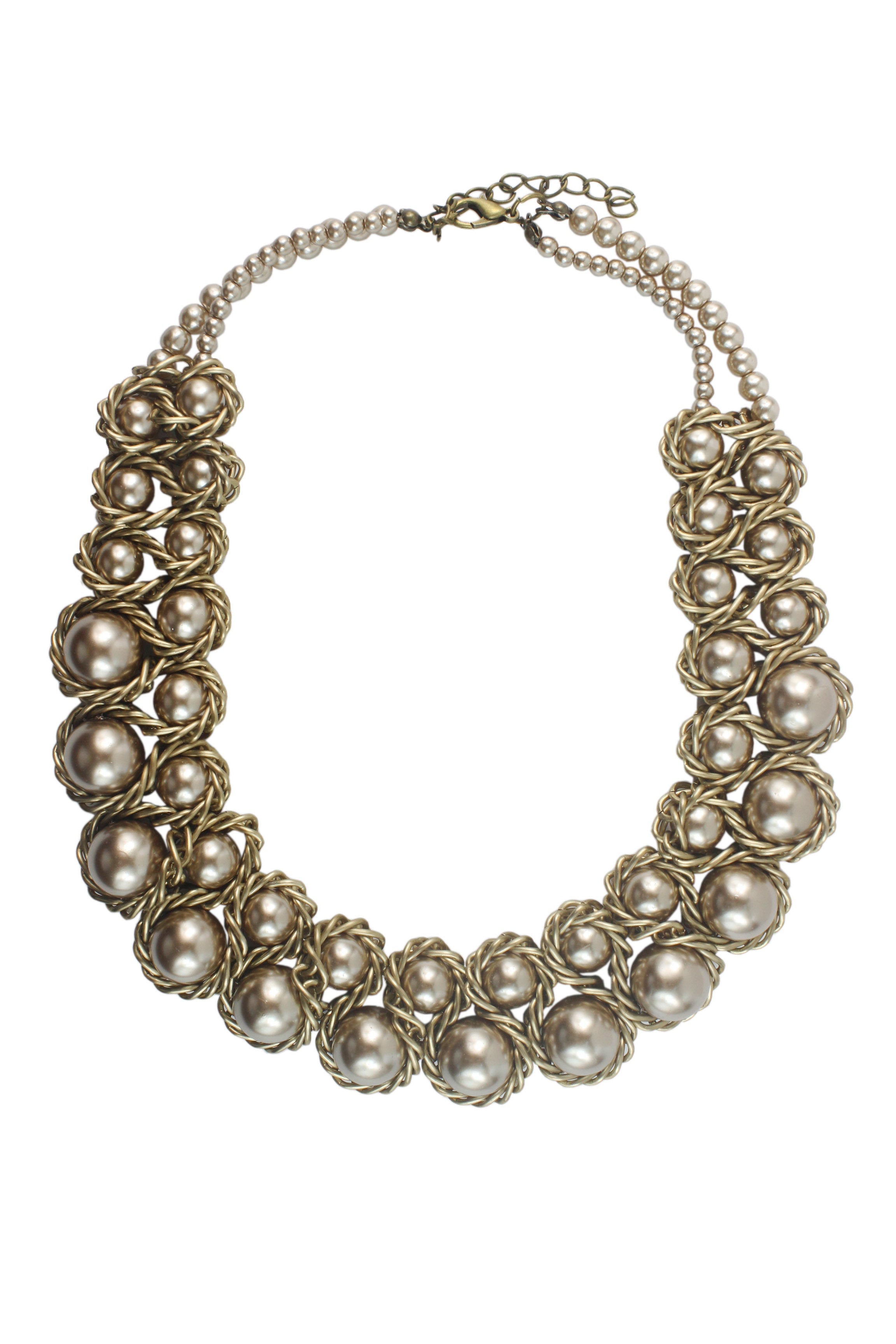 Collar Necklaces Romantic Necklaces with Pearl N2364