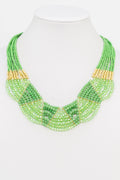 Crystal Beaded Colorful Necklace N2376