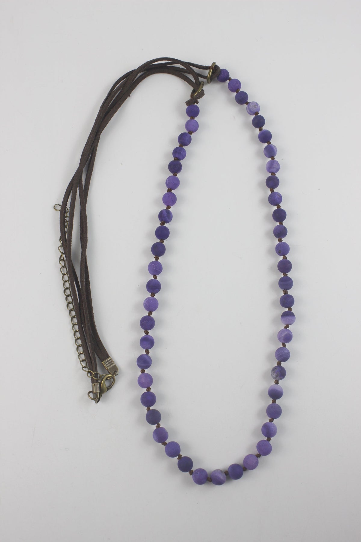 Natural Stone Long Charming Necklaces N2728