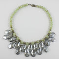 Female Crystal Water Drop Choker Necklace N2734