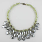 Female Crystal Water Drop Choker Necklace N2734
