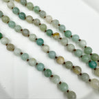 Amazonite Stone Beaded Necklace N3180