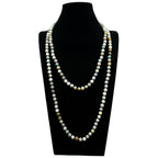Amazonite Bead Long Necklace N2740 - view 3