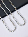 Dalmatian Stone Beaded Necklace N3180
