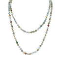 Amazonite Stone Beaded Necklace N3180