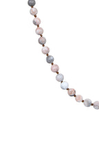 Colored Rhodonite Beaded Long Necklace N2740 - view 3