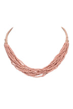 Multi-layer Crystal Beaded Necklaces N2743