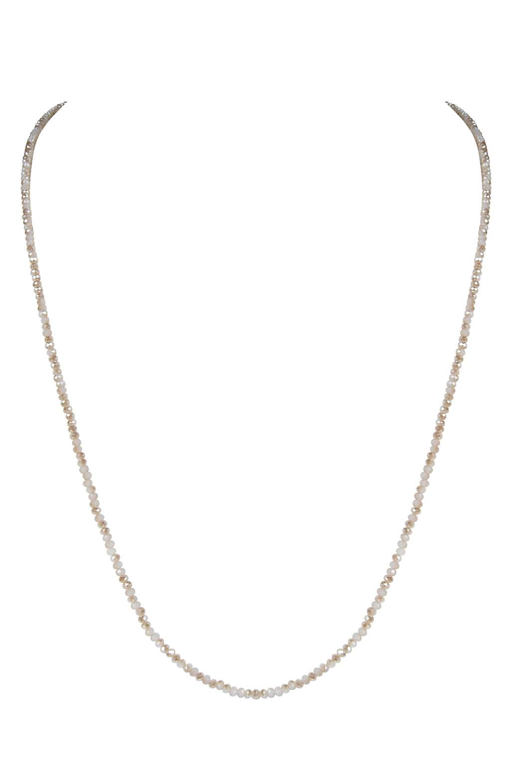 Crystal Beaded Pendant Necklaces N2837
