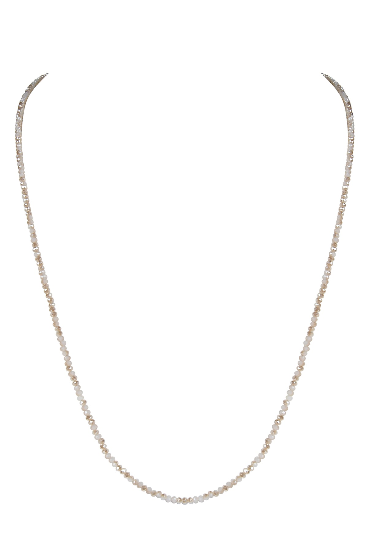 Crystal Beaded Pendant Necklaces N2837