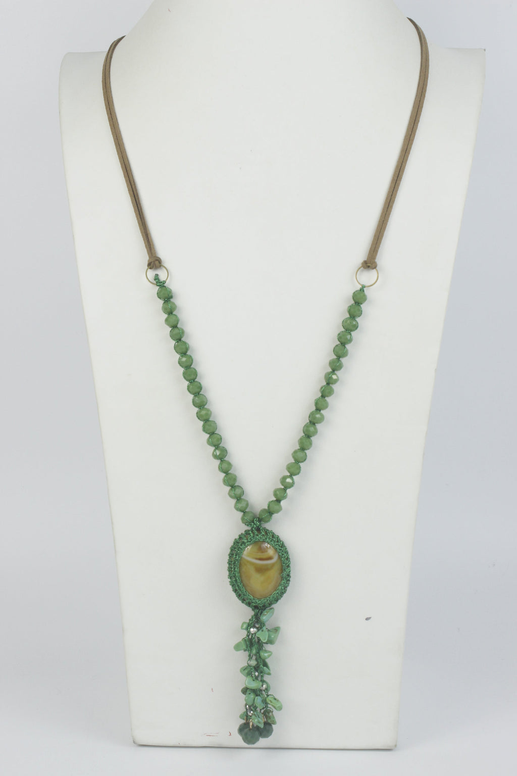 Medallion Tassel Long Necklace N2855