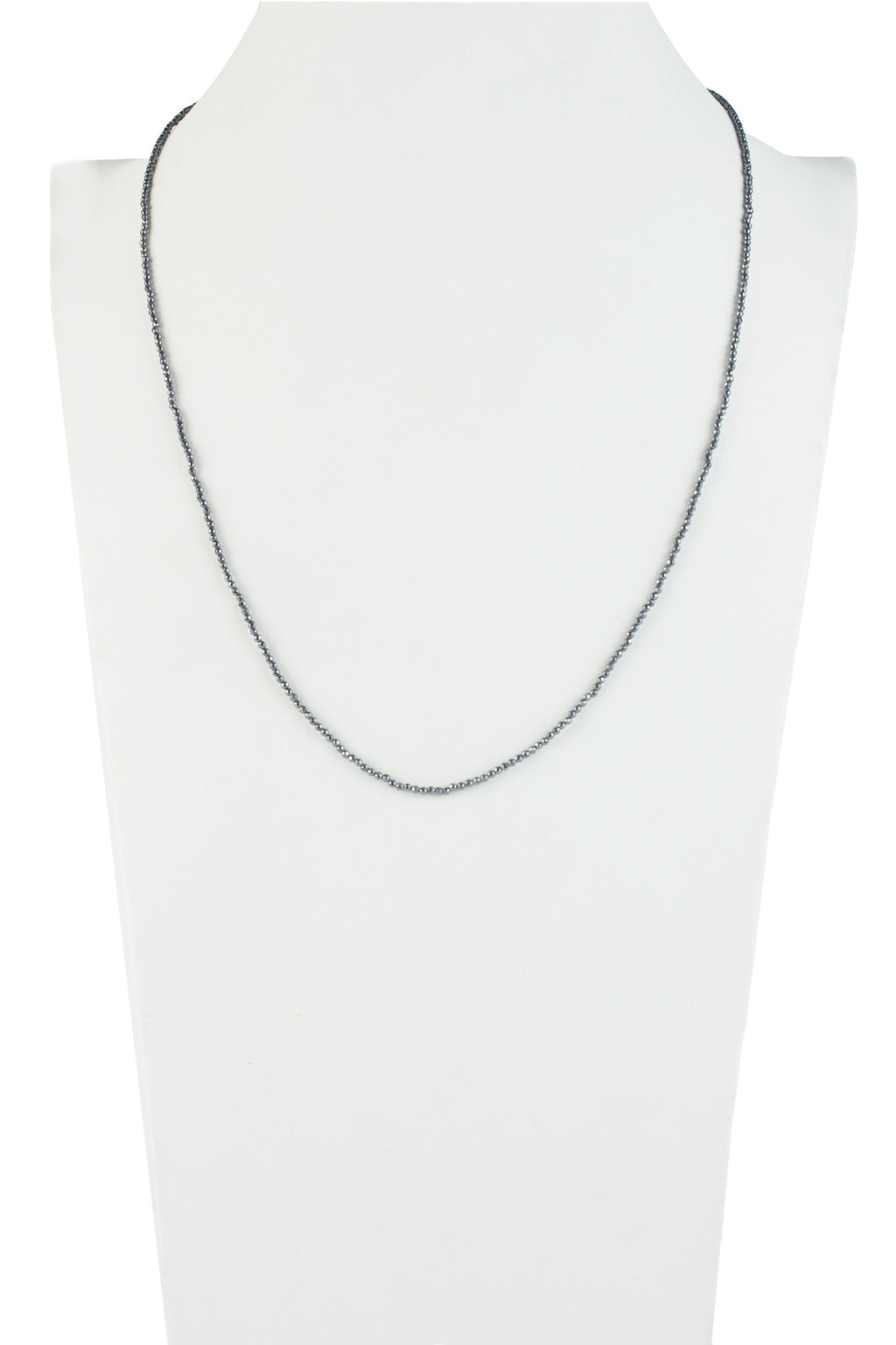 Women Hematite Stone Pendant Necklaces N2985