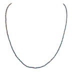 Simple Hematite Stone Pendant Necklaces N3063
