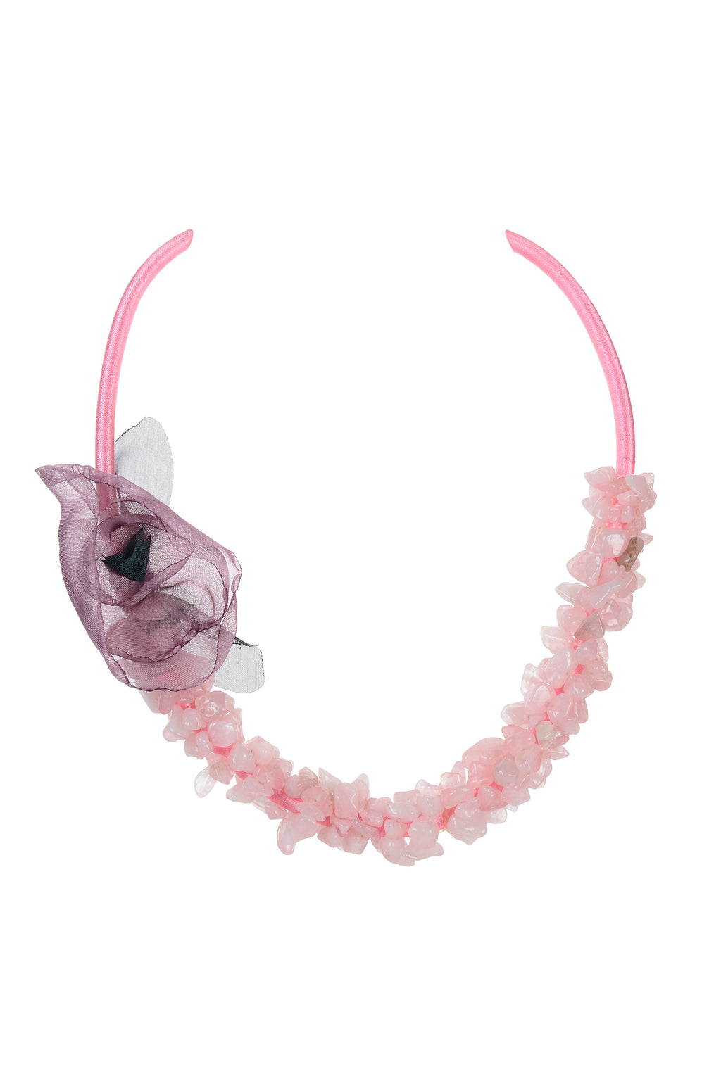 Natural Beads Stone Collar Neck Crushed Stone Necklaces N3080