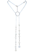 Original Design Pearls Crystal Beads Long Necklace N3130