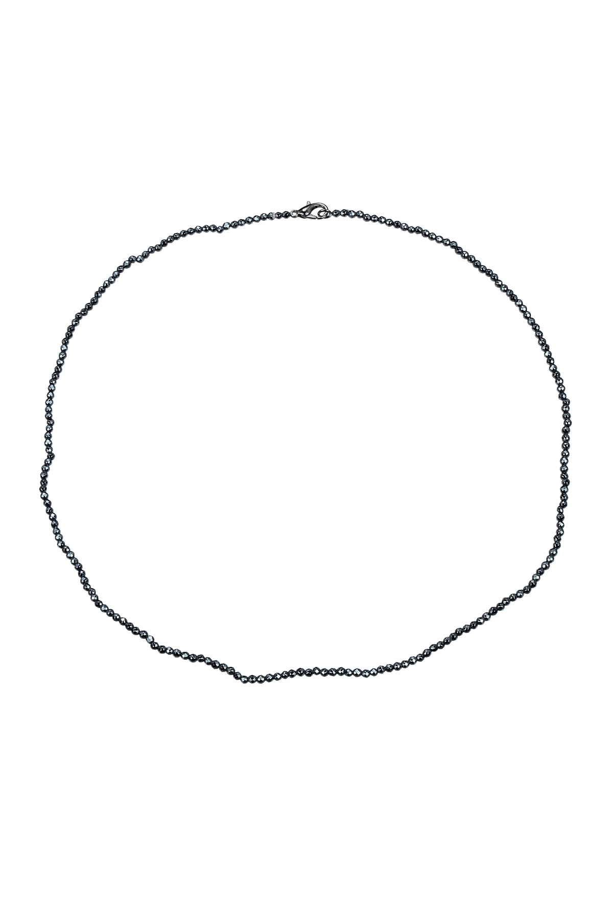 Fashion Tiny Hematite Stone Choker Necklace for Pendant N3178