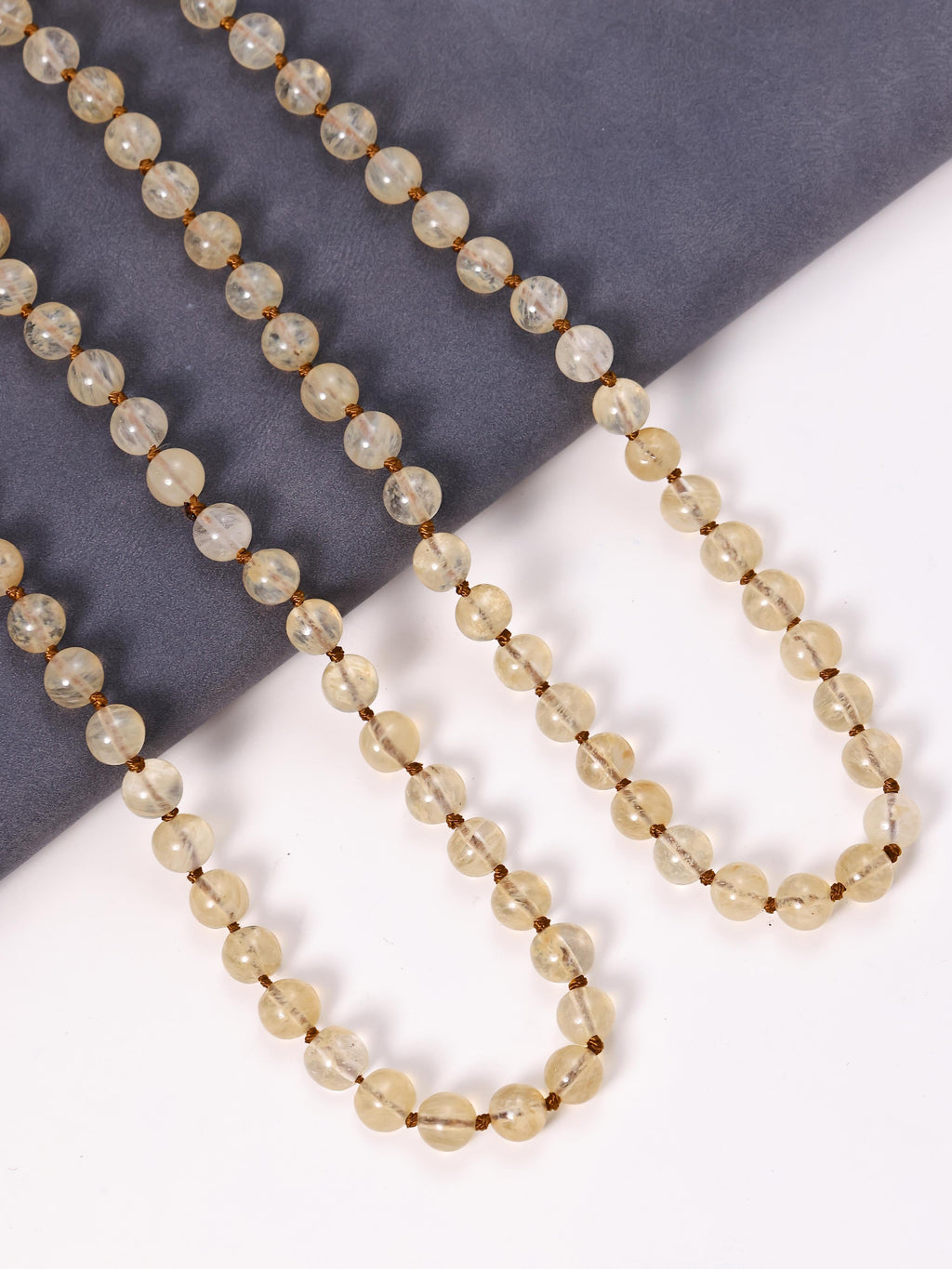 Citrine Quartz Stone Necklace N3180