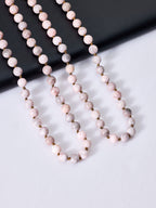 Colored Rhodonite Beaded Long Necklace N2740