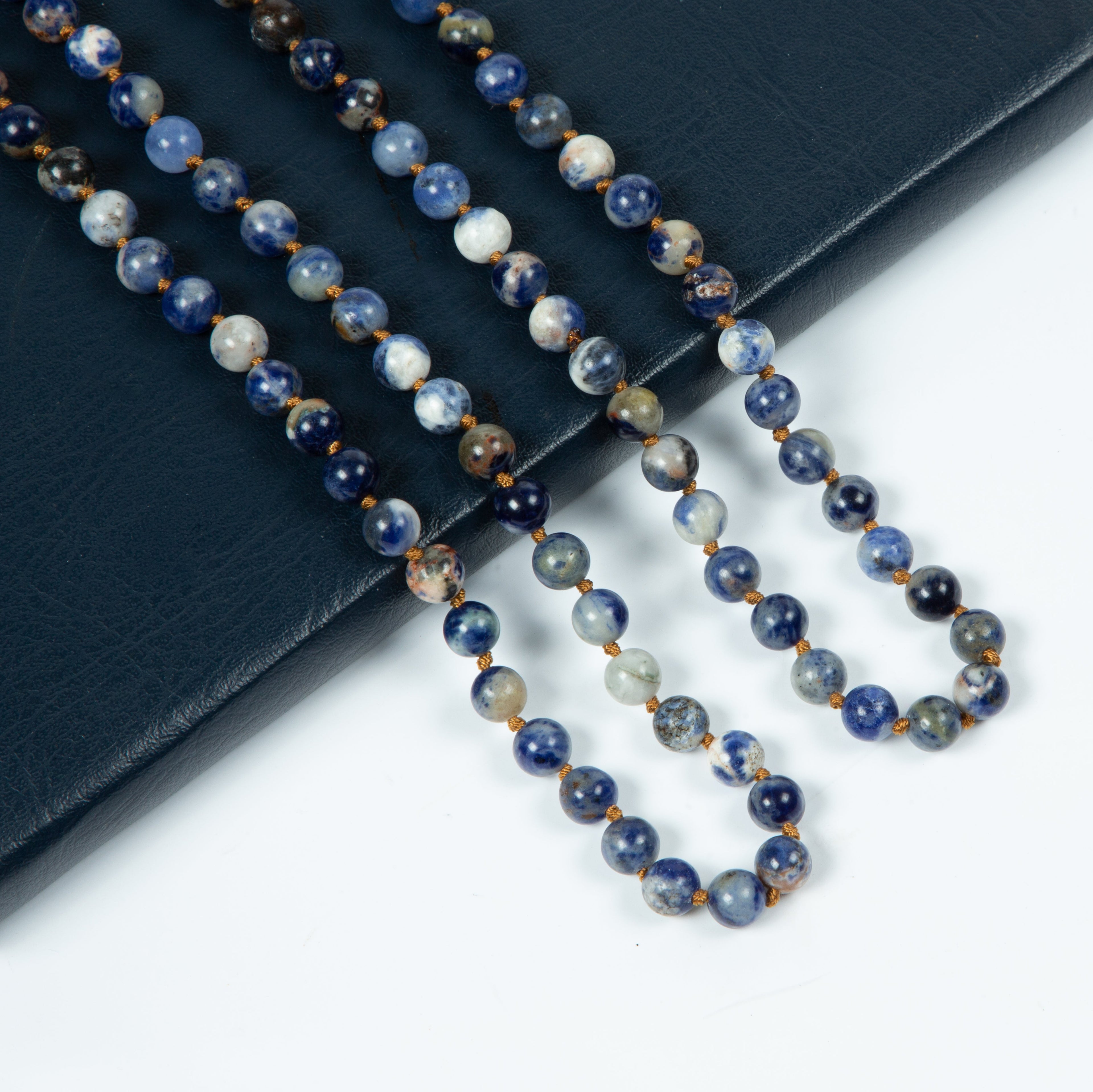 Sodo Lite Stone Beaded Necklace N3180