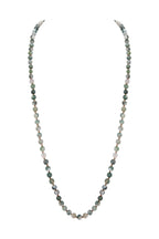 Tree Line Agate Stones Beaded Necklaces N3180
